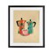 Stupell Industries Retro Morning Moka Pots Black Framed Print Under Glass, design by Arlington Prints